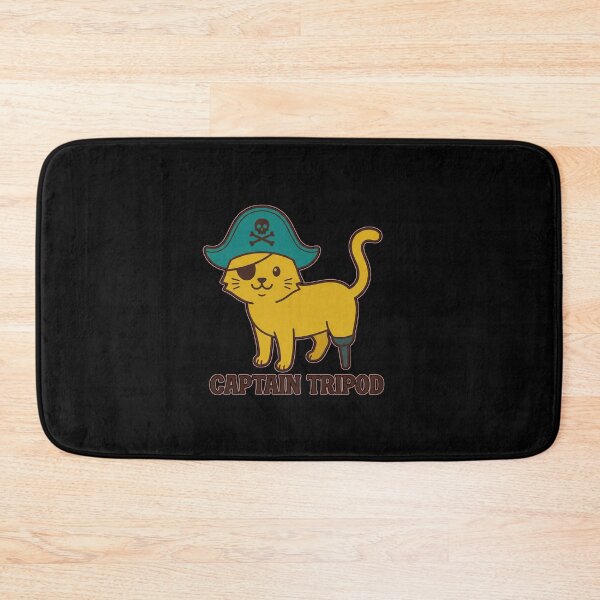 Item preview, Captain Tripod - Funny Pirate Cat Mom Gift Three Legged designed and sold by Cust-tshirts.