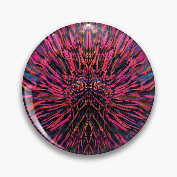 Artikelvorschau, Pulsierendes Mandala kosmischer Energie – Neon-Abstraktion entworfen und verkauft von Paolo-Bandal.