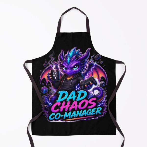 Item preview, Dad Chaos Co-Manager Dragon Shirt Funny Family Matching Mum Chaos Manager Cute Chaos Energy designed and sold by MartBook.
