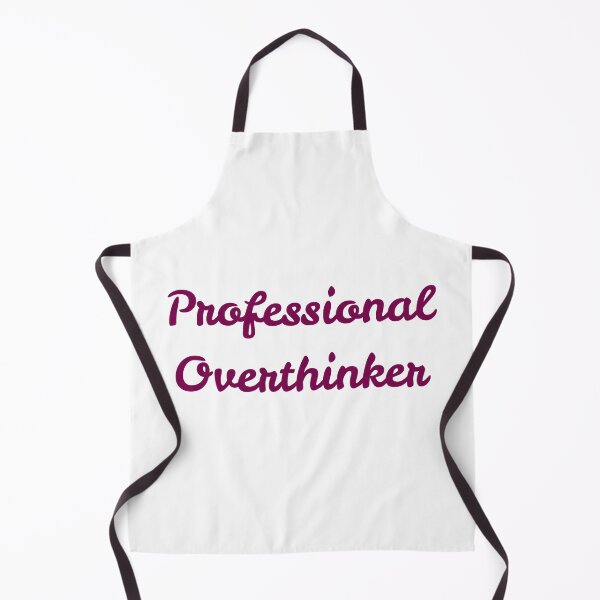 Item preview, Professional Overthinker Funny Sarcastic Quote designed and sold by VibeoCanvasShop.