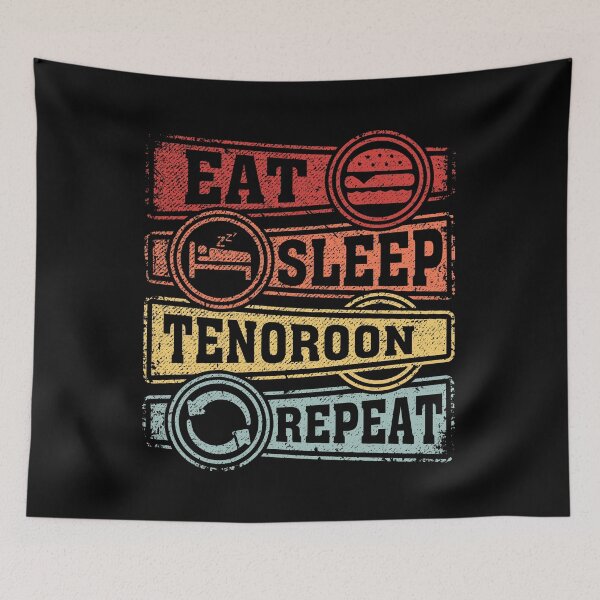 Item preview, Eat Sleep Tenoroon Repeat designed and sold by GabbyKash.