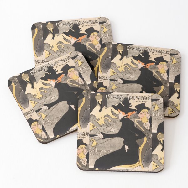 Item preview, Divan Japonais by Henri de Toulouse-Lautrec | Paris Cabaret Art Nouveau Poster Print designed and sold by artofuniverse.