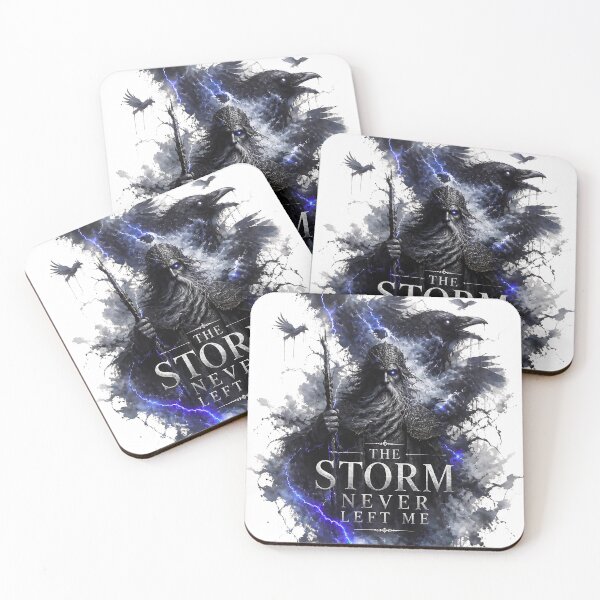 Item preview, The Storm Never Left Me – Surreal Mythology Art designed and sold by ArtisElec.