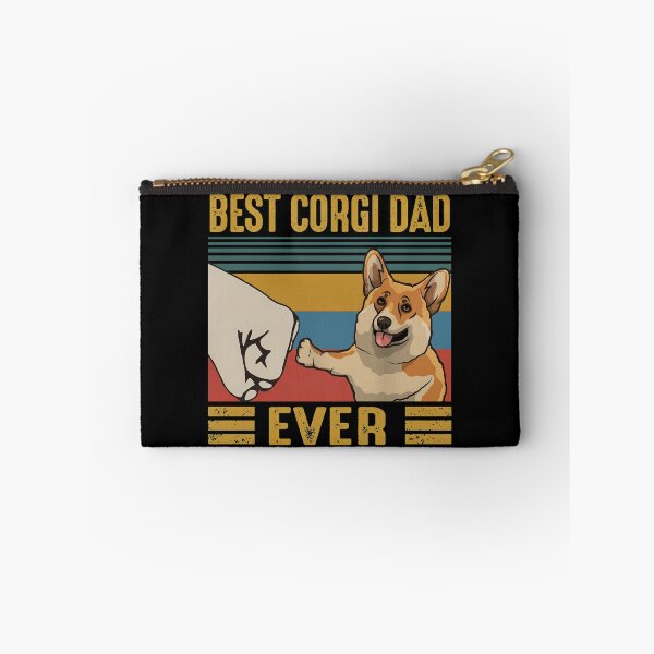 Item preview, Vintage Best Corgi Dad Ever Bump Fist Shirt designed and sold by OlyvieArt.