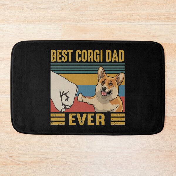 Item preview, Vintage Best Corgi Dad Ever Bump Fist Shirt designed and sold by OlyvieArt.