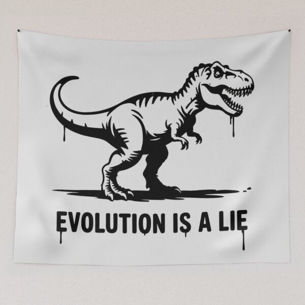 Item preview, T-REX - EVOLUTION IS A LIE designed and sold by 123ks.