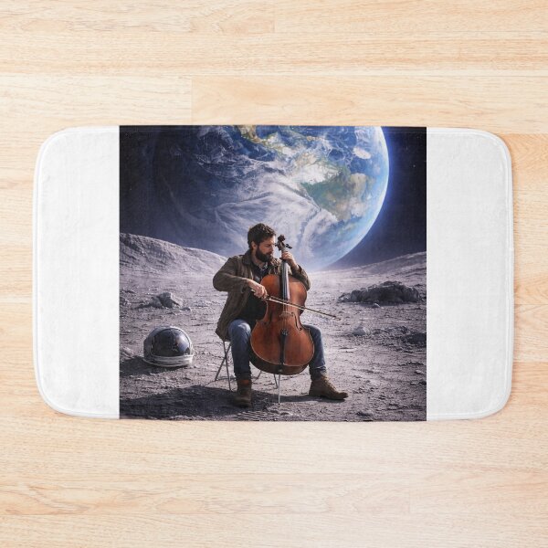 Item preview, Cello on the Moon designed and sold by JcAbstractArt.