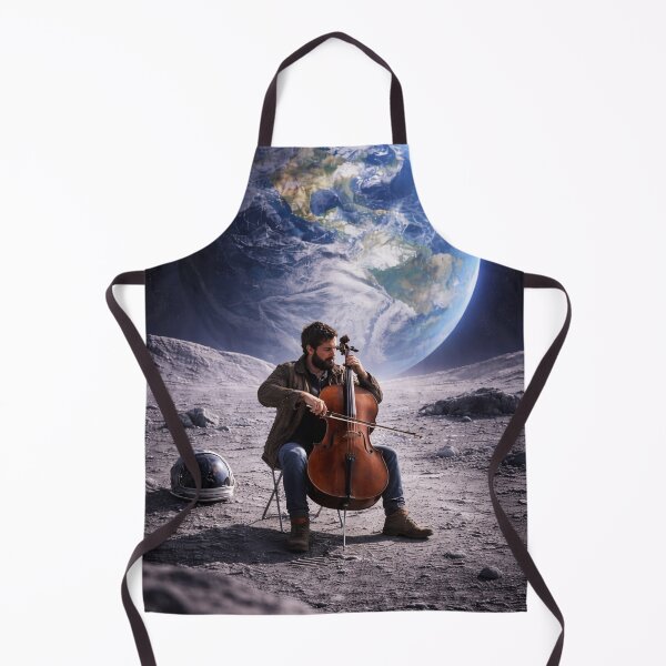 Item preview, Cello on the Moon designed and sold by JcAbstractArt.