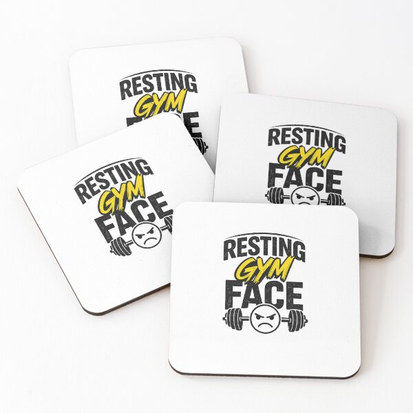 Item preview, Resting Gym Face Funny Workout Gym Humor Design designed and sold by Artbysarmina.
