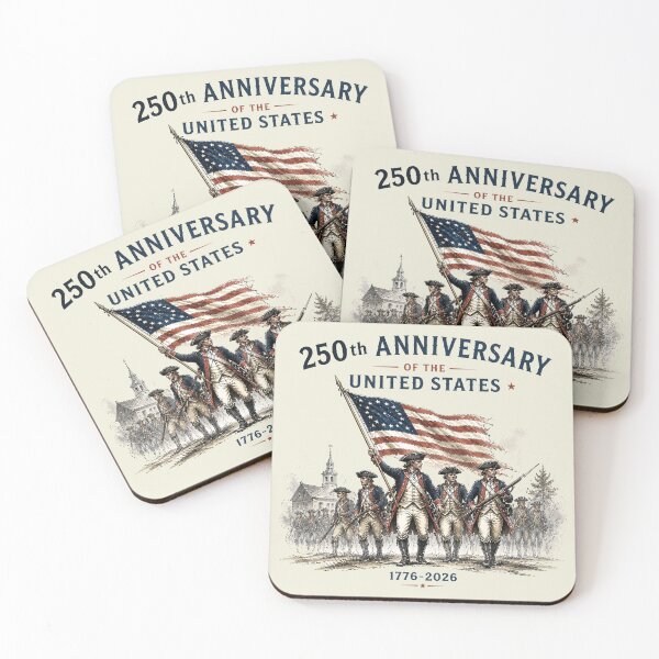 Item preview, America 250th Anniversary Revolutionary War Soldiers designed and sold by D4nnyBoiArt.