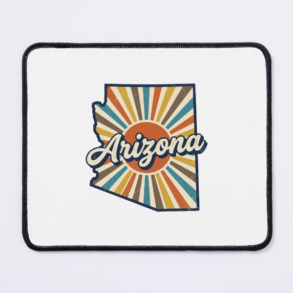 Item preview, Arizona Retro Sunset State Silhouette – Vintage Distressed Design designed and sold by Paper Drip.