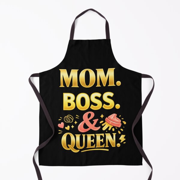 Artikelvorschau, „Mom Boss Queen“-Shirt | Geschenk für starke Mütter | Lustiges Muttertags-Shirt | Design für ein selbstbewusstes Leben als Mutter entworfen und verkauft von MartBook.