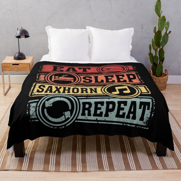 Item preview, Eat Sleep Saxhorn Repeat designed and sold by GabbyKash.