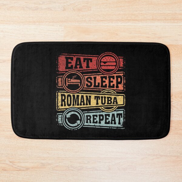 Item preview, Eat Sleep Roman Tuba Repeat designed and sold by GabbyKash.