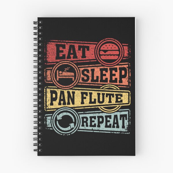 Item preview, Eat Sleep Pan Flute Repeat designed and sold by GabbyKash.