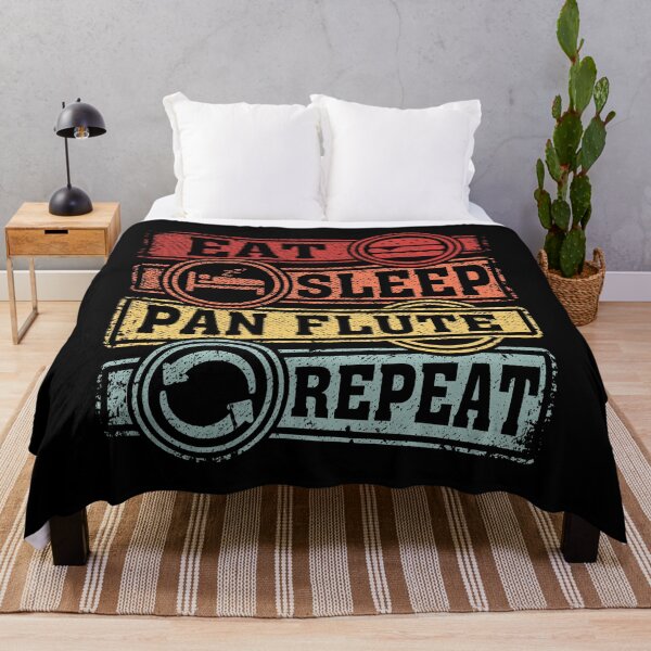 Item preview, Eat Sleep Pan Flute Repeat designed and sold by GabbyKash.