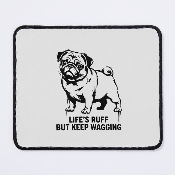 Item preview, Pug Dog - Love is a four-legged word. designed and sold by 123ks.