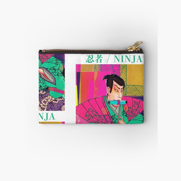 Item preview, Ninja Shinobi Warrior Vibrant Pop Pink designed and sold by Tokyo-Edo Vibes.