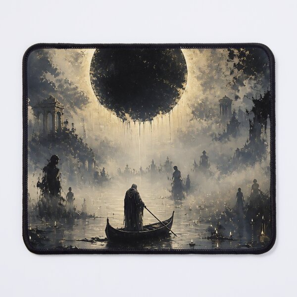 Item preview, River Of Forgotten Thoughts – Surreal Mythology Wall Art designed and sold by ArtisElec.