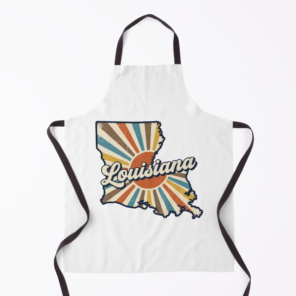 Item preview, Louisiana Retro Sunset State Silhouette – Vintage Distressed Design designed and sold by Paper Drip.