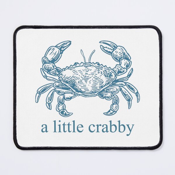 Item preview, Funny A little Crabby, Minimalist Beach, Funny Meme designed and sold by Vonravenn.