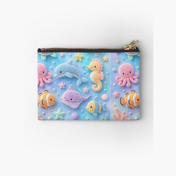Item preview, Pastel colours crochet ocean creatures  designed and sold by Heaven1111.