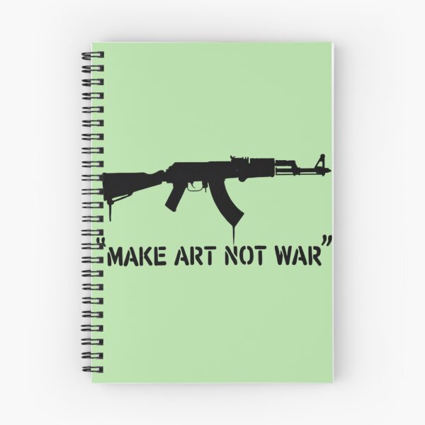 Item preview, Banksy - Make Art Not War designed and sold by 123ks.