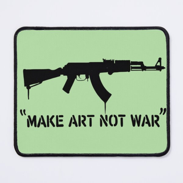 Item preview, Banksy - Make Art Not War designed and sold by 123ks.