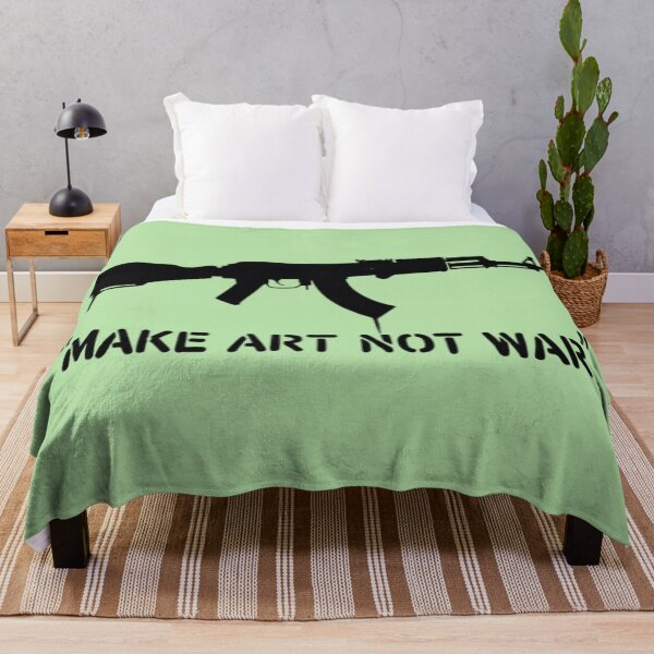 Item preview, Banksy - Make Art Not War designed and sold by 123ks.