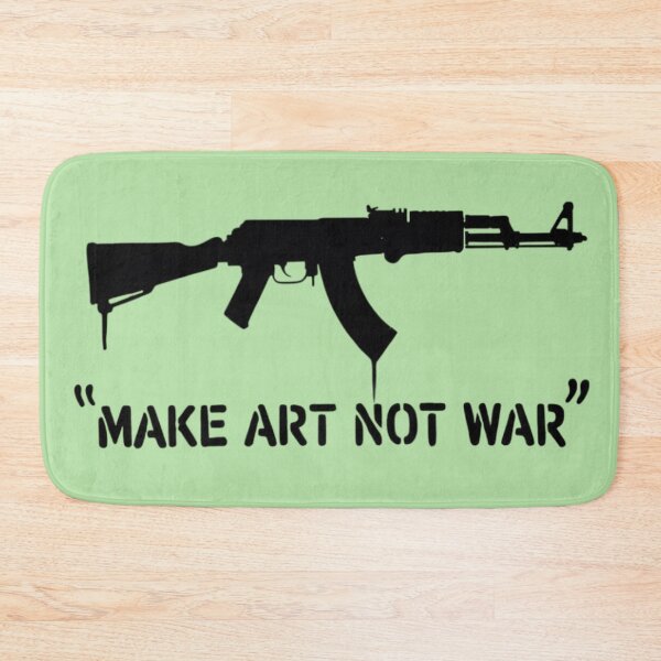 Item preview, Banksy - Make Art Not War designed and sold by 123ks.