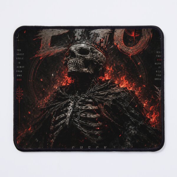 Item preview, Dark Ego Skull Fire | Skeleton King Gothic Artwork designed and sold by Sticleg.