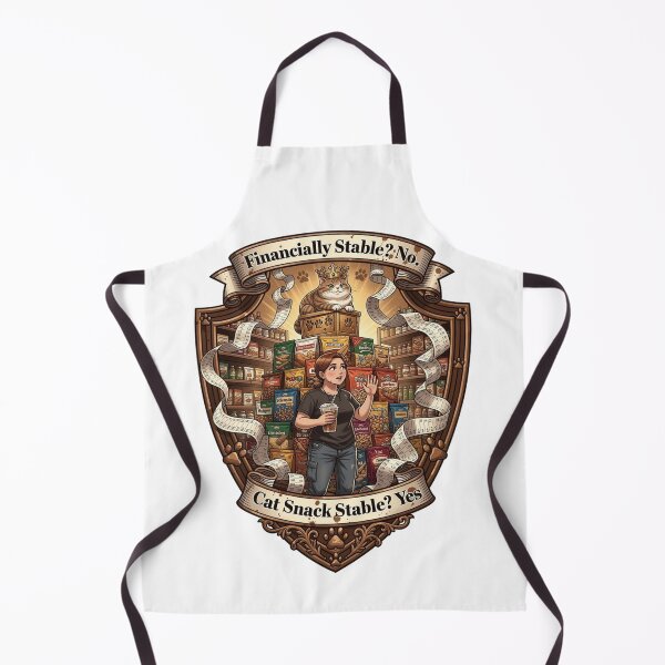 Item preview, Financially Stable No Cat Snack Stable Funny Cat Coffee Tee Gift designed and sold by YMLux.