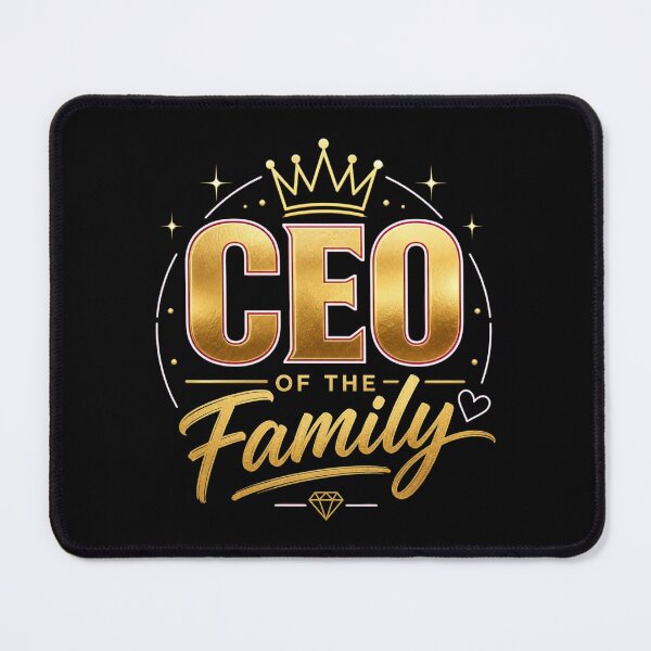 Item preview, CEO of the Family - Elegant Gold Crown Motherhood Gift designed and sold by MartBook.