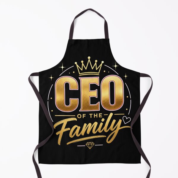 Item preview, CEO of the Family - Elegant Gold Crown Motherhood Gift designed and sold by MartBook.