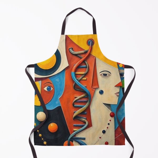 Item preview, DNA strand in Colorful Cubist Art designed and sold by RAISC.
