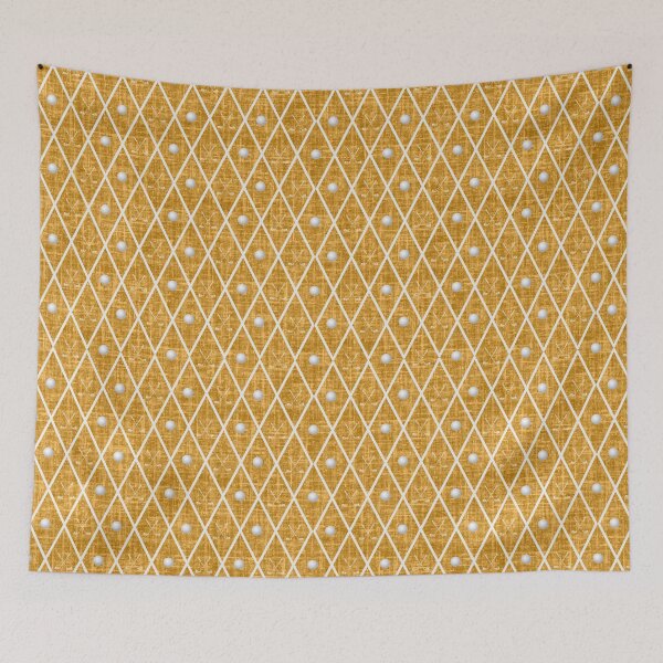 Item preview, Golf Balls & Clubs Argyle on Golden Yellow designed and sold by KSimpson838.