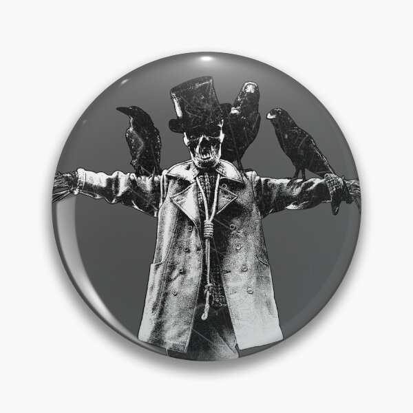 Item preview, Unsuccessful Scarecrow Gothic Crows and Skull designed and sold by Ghoul Enterprises.