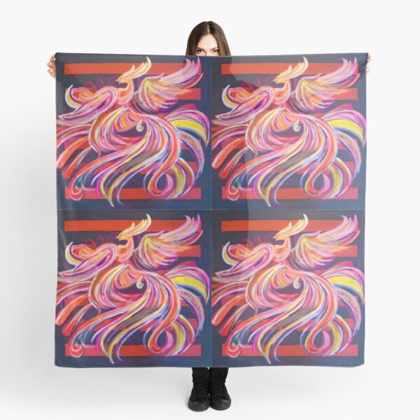 Hexagram 30: Li (Brilliance) Scarf