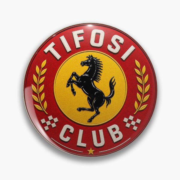 Artikelvorschau, TIFOSI CLUB PATCH entworfen und verkauft von Capy's Creations | Pop culture & Nostalgia.