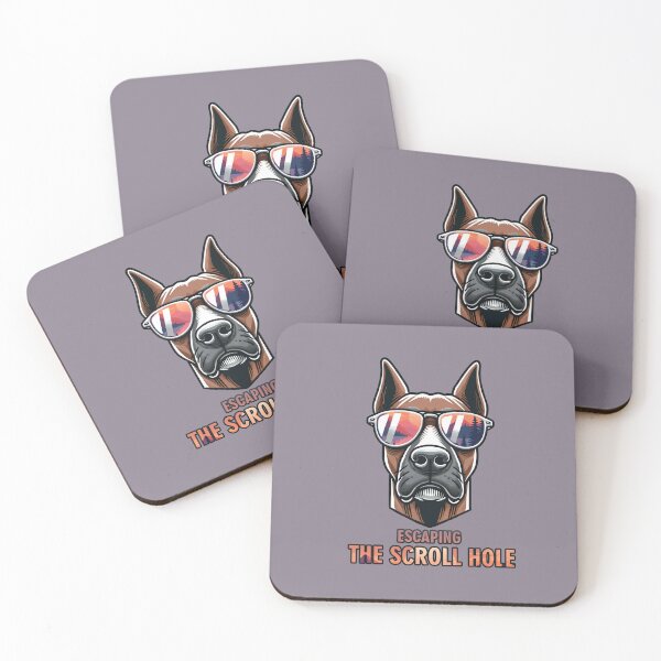 Item preview, Offline Mode Doberman - escaping the scroll hole designed and sold by GraphicComet.