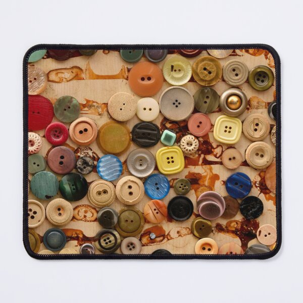 Item preview, Dopamine decor - Button Mosaic designed and sold by Angry Bunny Clinic.