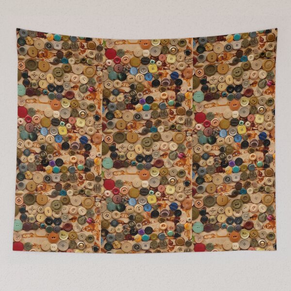 Item preview, Dopamine decor - Button Mosaic designed and sold by Angry Bunny Clinic.