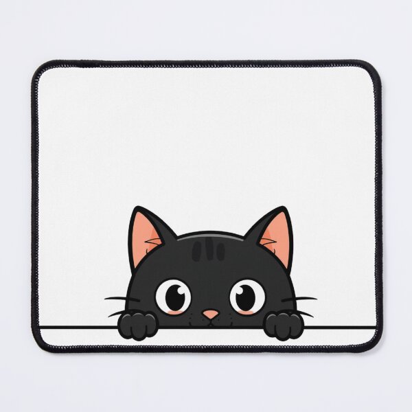 Item preview, Peeking Black Cat — Cute Sneaky Black Cat Peekaboo Funny Cat Lover Gift designed and sold by Amp6599.