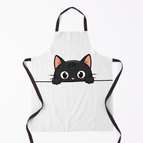 Item preview, Peeking Black Cat — Cute Sneaky Black Cat Peekaboo Funny Cat Lover Gift designed and sold by Amp6599.