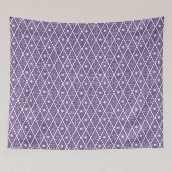 Item preview, Golf Balls & Clubs Argyle on Dark Heather Purple designed and sold by KSimpson838.