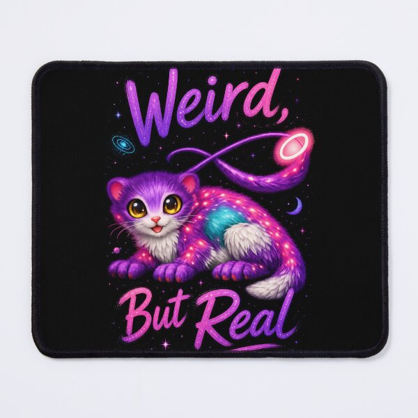 Item preview, Weird But Real Cosmic Cat – Cute Galaxy Kitten Aesthetic designed and sold by MartBook.