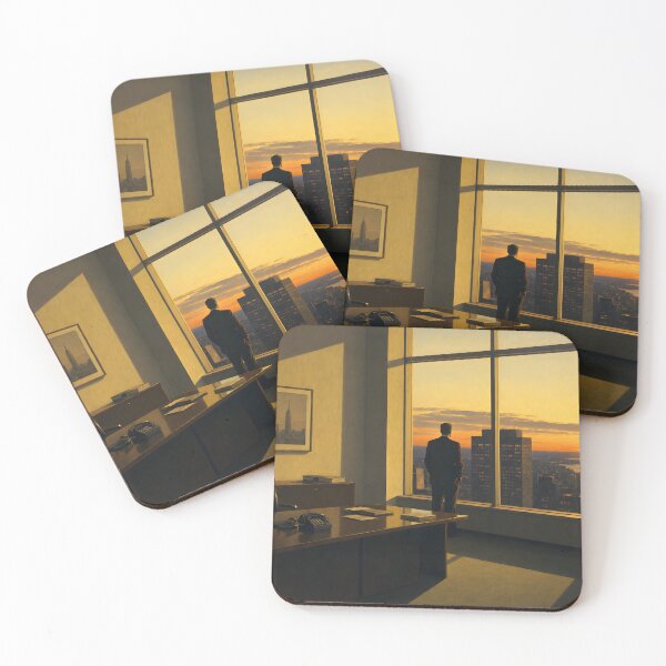 Item preview, Office Window at Sunset designed and sold by CreativePrints3.