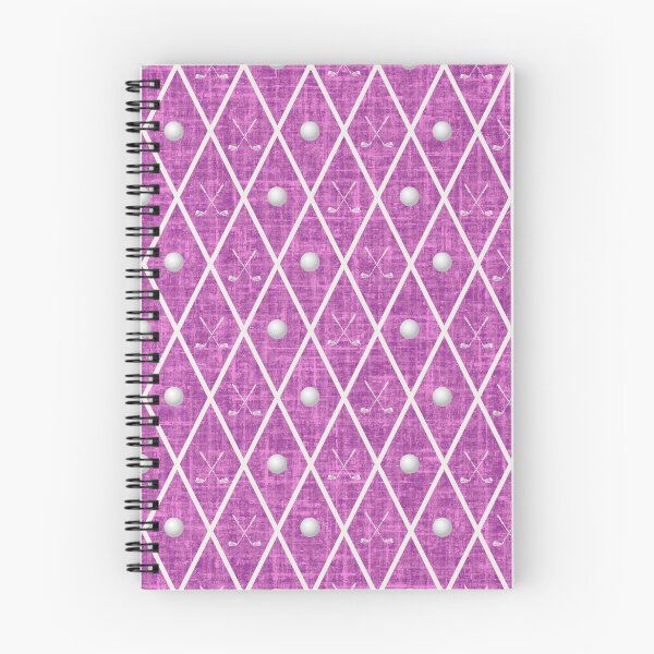 Item preview, Golf Balls & Clubs Argyle on Magenta Purple designed and sold by KSimpson838.