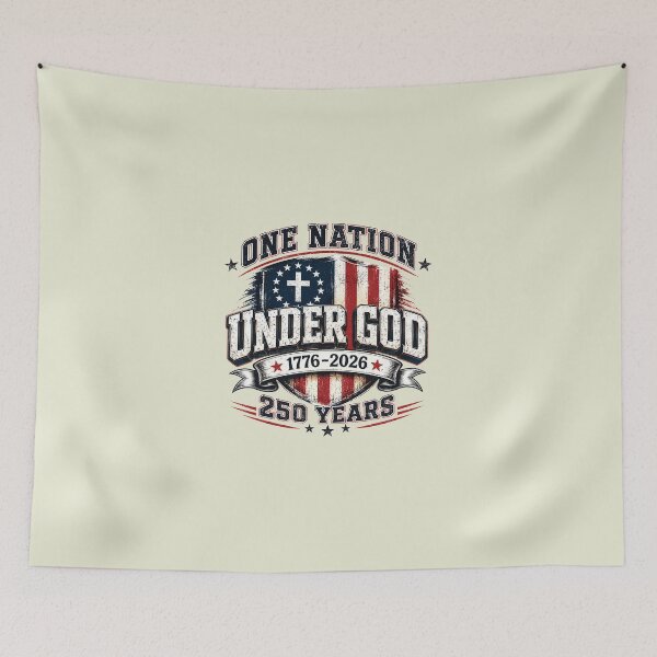 Item preview, Freedom 250th Anniversary USA Flag Christian God Patriotic designed and sold by NicowrmSArt.
