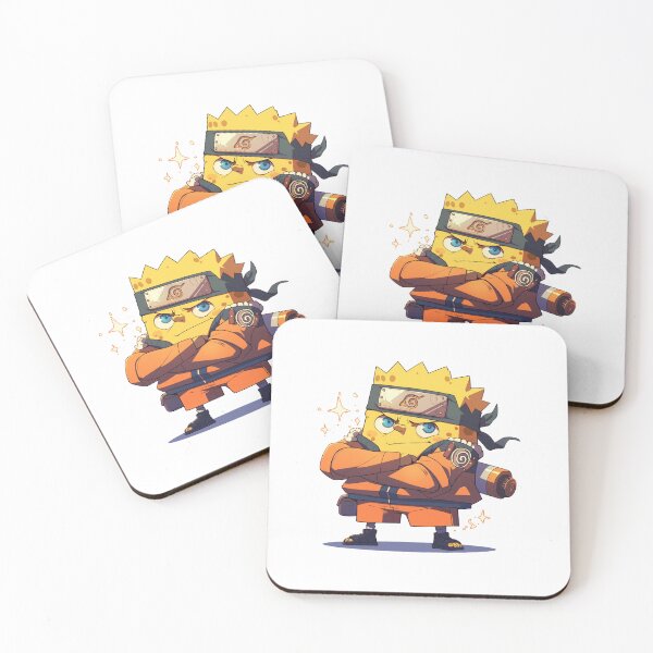 Item preview, SpongeBob SquarePants X Naruto Mashup designed and sold by AnzDigital.